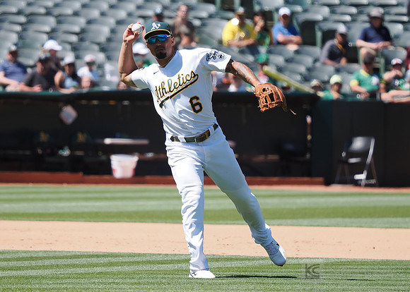 MLB: Houston Astros at Oakland Athletics