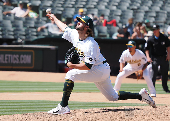 MLB: Houston Astros at Oakland Athletics