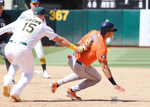 MLB: Houston Astros at Oakland Athletics
