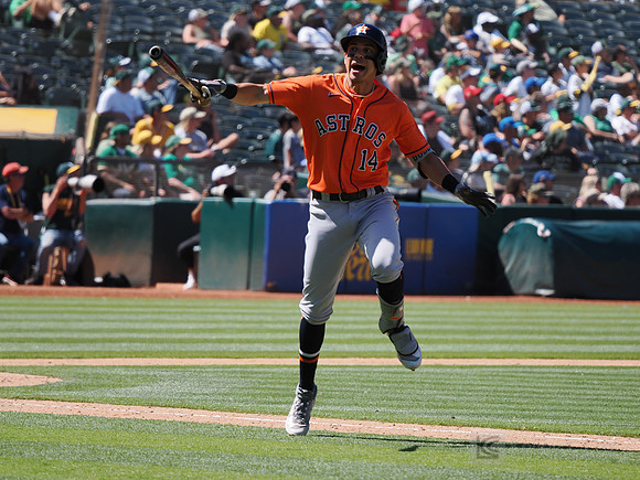 MLB: Houston Astros at Oakland Athletics