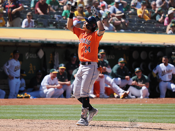 MLB: Houston Astros at Oakland Athletics