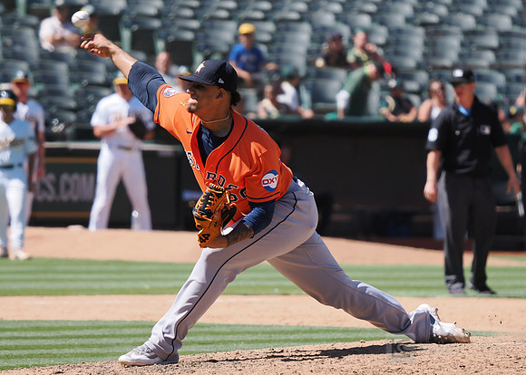 MLB: Houston Astros at Oakland Athletics