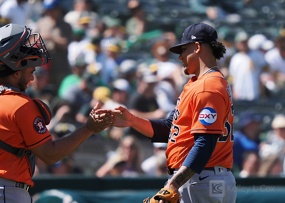 MLB: Houston Astros at Oakland Athletics