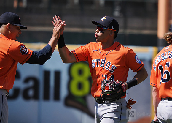 MLB: Houston Astros at Oakland Athletics