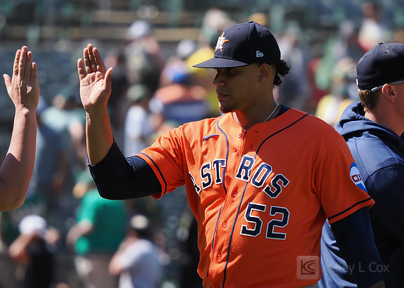 MLB: Houston Astros at Oakland Athletics