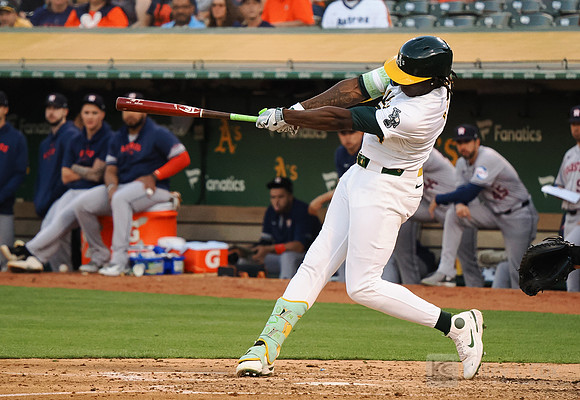 MLB: Houston Astros at Oakland Athletics