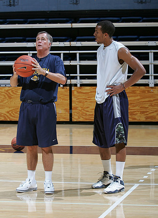Cal Men's Basketball Practice
