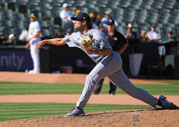 MLB: Seattle Mariners at Oakland Athletics