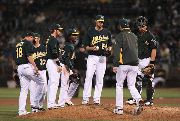 MLB: Tampa Bay Rays at Oakland Athletics