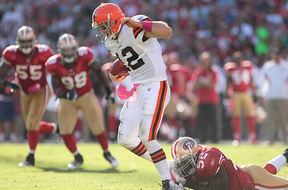 NFL: Browns at 49ers