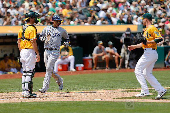 MLB: Tampa Bay Rays at Oakland Athletics