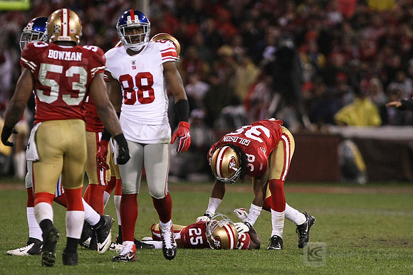 NFL: New York Giants at San Francisco 49ers