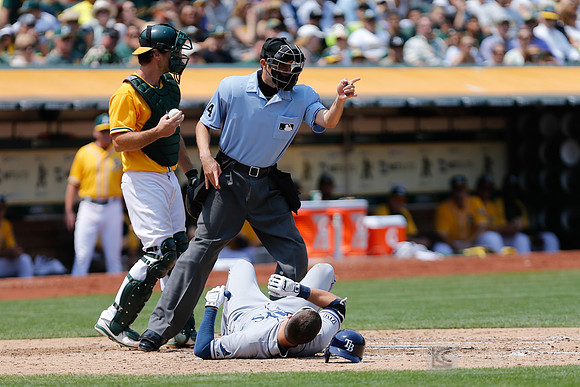 MLB: Tampa Bay Rays at Oakland Athletics