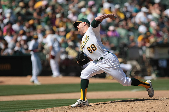 MLB: Seattle Mariners at Oakland Athletics