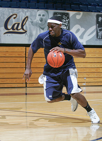 Cal Men's Basketball Practice