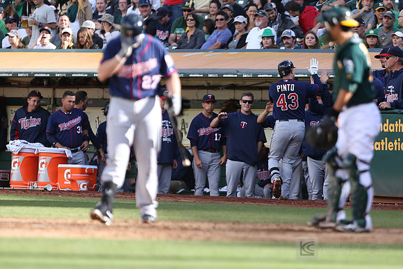 MLB: Minnesota Twins at Oakland Athletics