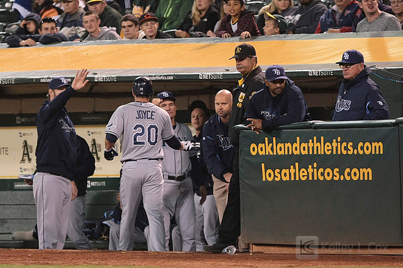 MLB: Tampa Bay Rays at Oakland Athletics