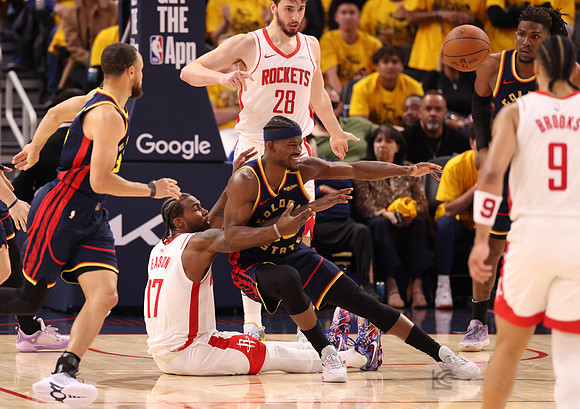NBA: Playoffs-Houston Rockets at Golden State Warriors