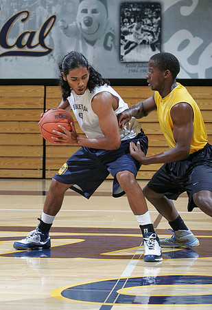 Cal Men's Basketball Practice