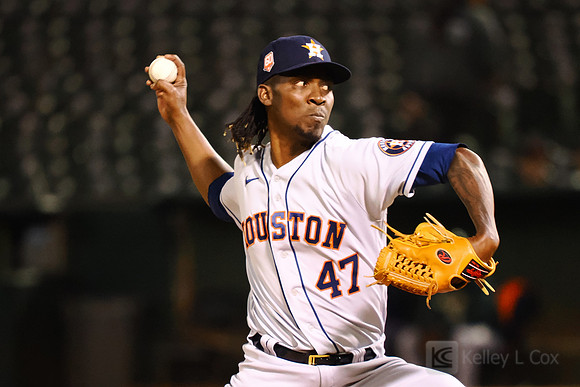 MLB: Houston Astros at Oakland Athletics