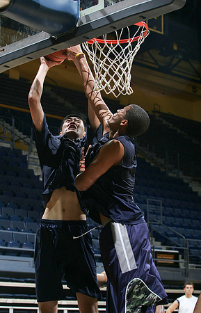 Cal Men's Basketball Practice