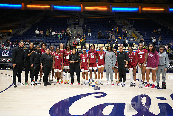 Women’s Basketball: California Golden Bears vs Temple Owls