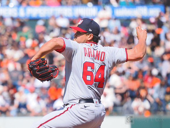 MLB: Washington Nationals at San Francisco Giants