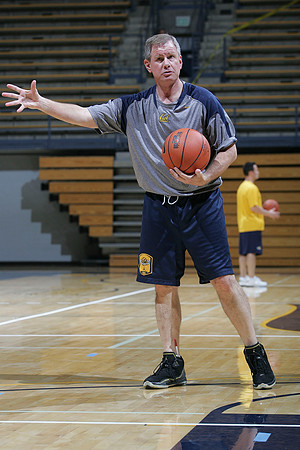 Cal Men's Basketball Practice