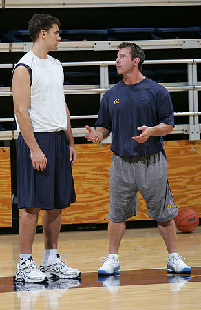 Cal Men's Basketball Practice