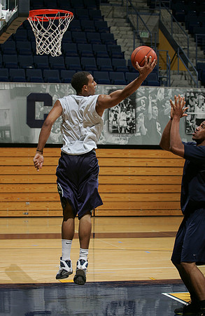 Cal Men's Basketball Practice