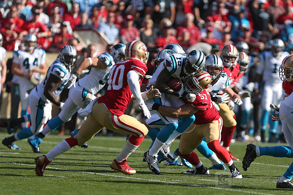 NFL: Carolina Panthers at San Francisco 49ers