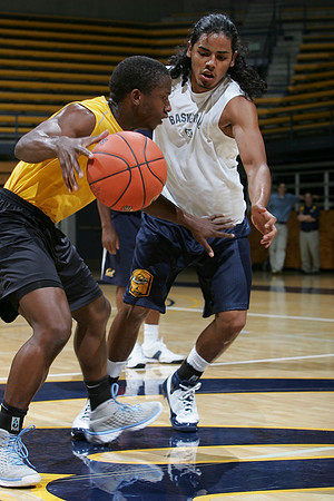 Cal Men's Basketball Practice