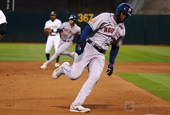 MLB: Houston Astros at Oakland Athletics