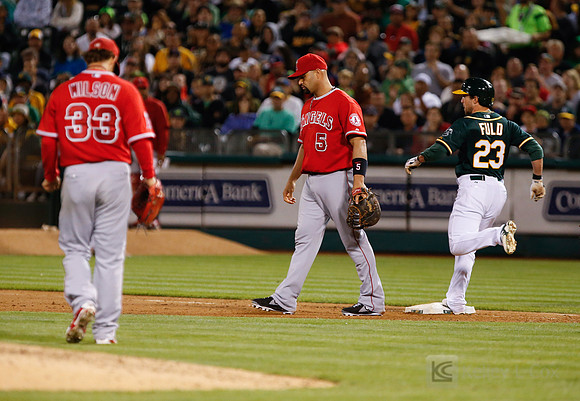 MLB: Los Angeles Angels at Oakland Athletics