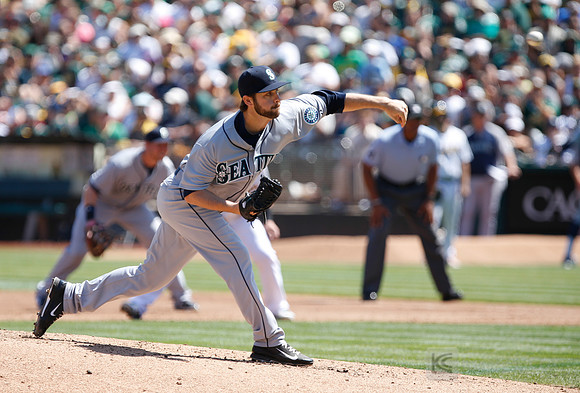 MLB: Seattle Mariners at Oakland Athletics