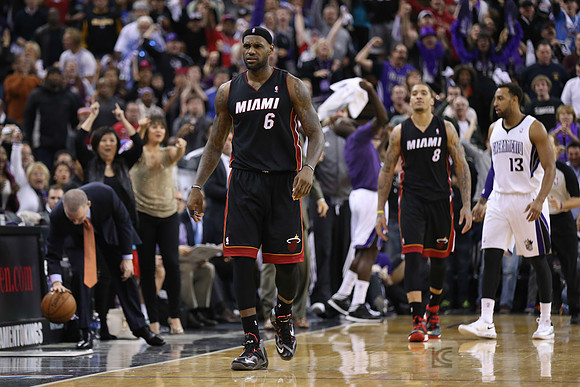 NBA: Miami Heat at Sacramento Kings