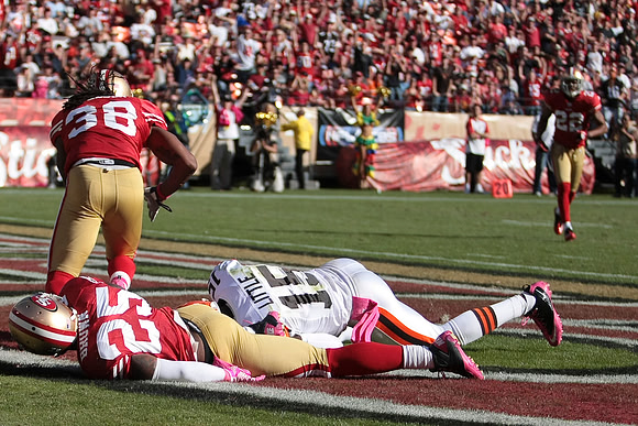 NFL: Browns at 49ers