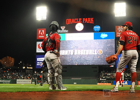 MLB: Arizona Diamondbacks at San Francisco Giants