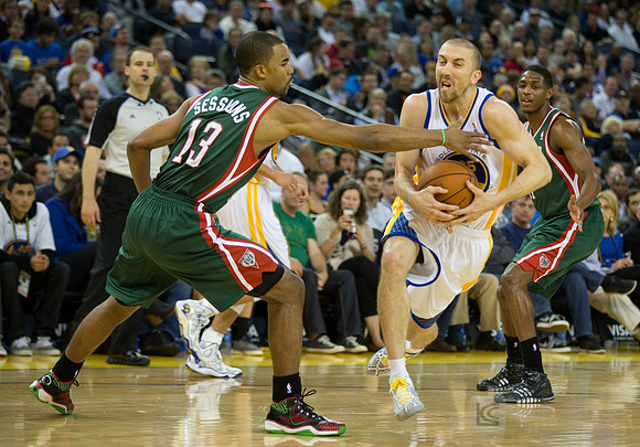 NBA: Milwaukee Bucks at Golden State Warriors