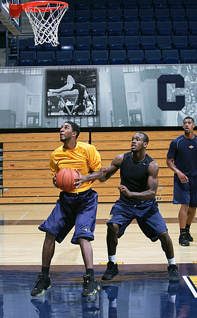 Cal Men's Basketball Practice