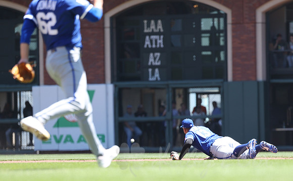 MLB: Kansas City Royals at San Francisco Giants