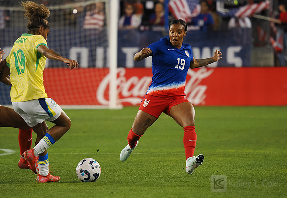 Soccer: International Women's Friendly-Brazil at USWNT