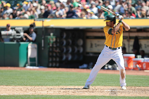MLB: Cleveland Indians at Oakland Athletics