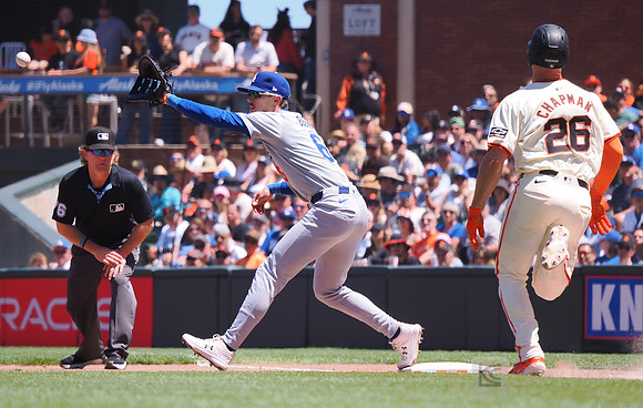MLB: Los Angeles Dodgers at San Francisco Giants