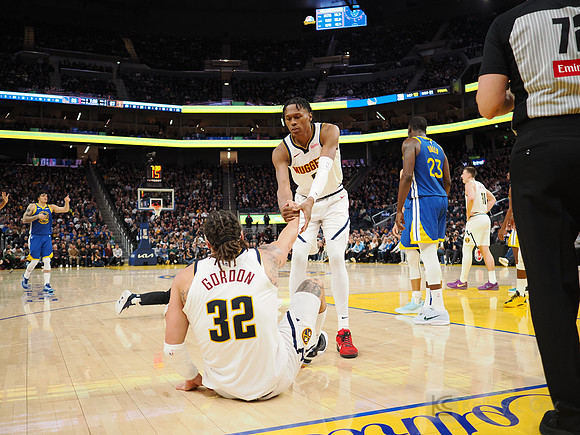 NBA: Denver Nuggets at Golden State Warriors