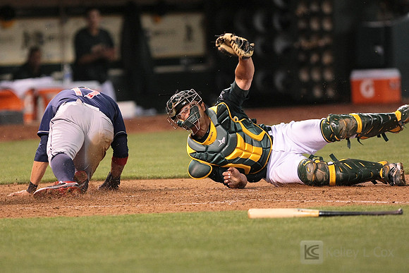 MLB: Cleveland Indians at Oakland Athletics