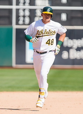 MLB: Los Angeles Angels at Oakland Athletics