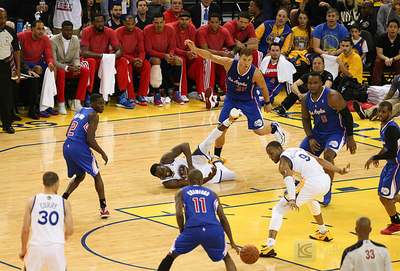 NBA: Playoffs-Los Angeles Clippers at Golden State Warriors