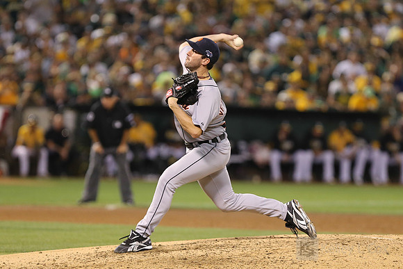 MLB: ALDS-Detroit Tigers at Oakland Athletics