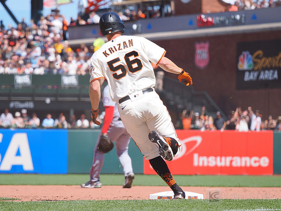 MLB: Washington Nationals at San Francisco Giants